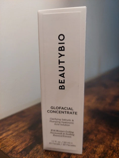 Concentrado glofacial Beautybio 1,7 Fl oz. Nuevo y sellado en caja