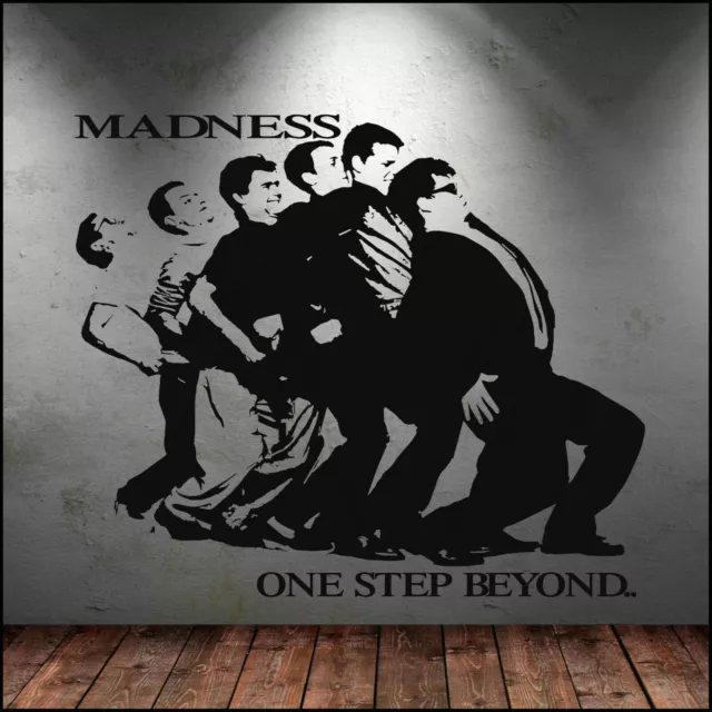 Madness Album Cover One Step Beyond Wall Art Sticker Cut Vinyl Decal Poster