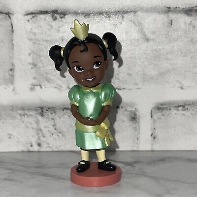Tiana Disney Animators Collection 3" Toddler Figure Cake Topper Princess Frog
