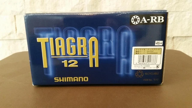 SHIMANO TIAGRA 12 Left-Hand Saltwater Reel Used Excellent