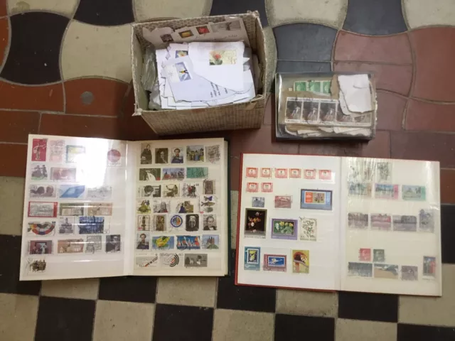 Sammlung von Briefmarken *alt*