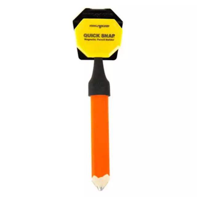 Quick Snap Magnetic Pencil Holder with Belt Clip Carpenter Writing Installation Quick Snap Magnetic Pencil Holder with Belt Clip Carpenter Writing Installation
