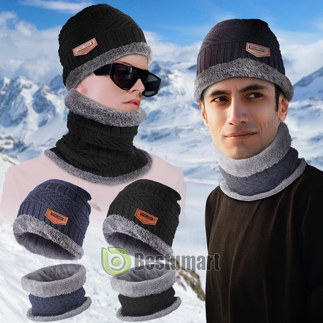 Gorros Gorras De Invierno Para Hombre Sombrero El Frio Bufanda De Moda De Mujer