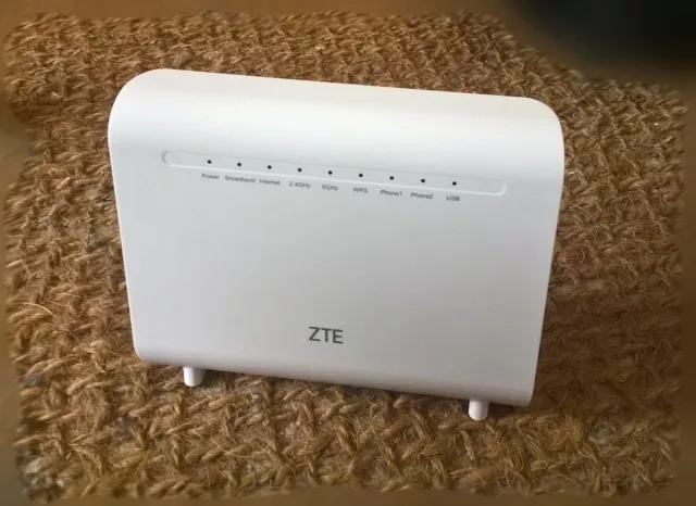 ZTE ZXHN H288A AC1200 Dual-band WLAN +  VDSL2 und SupVec Profil 35B Modem+Router