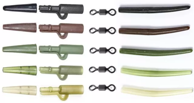 Carp Fishing Terminal End Tackle box set Weights safety clips For Hair Chod  Rigs