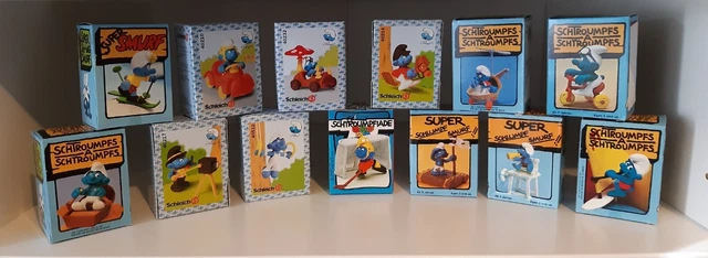 Schleich: LOT de 5 SUPER Schtroumpf - NEUF BOITE (Smurf Puffi