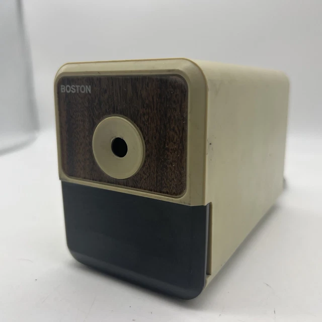 VINTAGE BOSTON HUNT Electric Pencil Sharpener Model 18 Tested 26.95