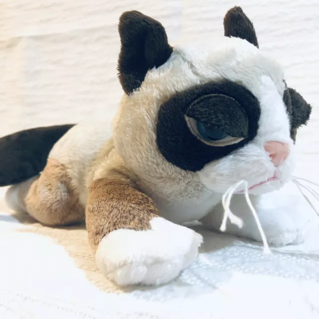 GANZ Grumpy Cat 8" plush Siamese Cat Kitten Kitty Tardar Sauce