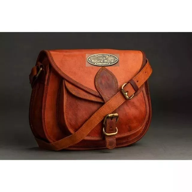 Cartable en Cuir Femmes Sac Bandoulière Messager Et Fourré