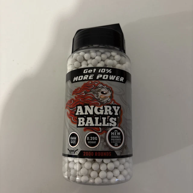 6mm 0.20g Airsoft BBs – Polished Plastic Pellets For Airsoft Guns