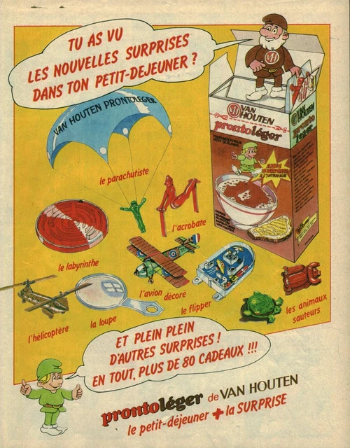 Publicité Ancienne Chocolat Ovomaltine – Magazine 1960