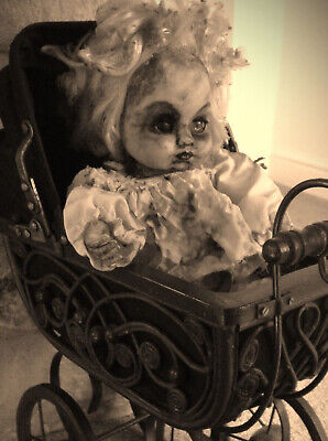 Antique Creepy Doll Photo 1455 Oddleys Strange & Bizarre