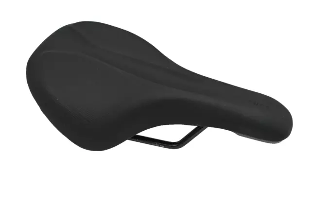 Selle de Vélo Cube Naturel Fit Séquence Mémoire Éponge Noir Gris de Selle