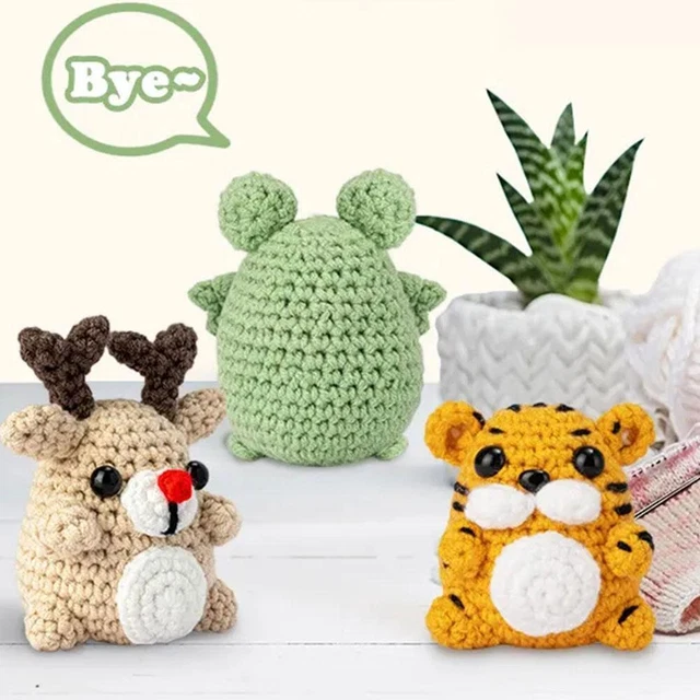 Kit Uncinetto Per Principianti 8 Pezzi – Set Completo Con Istruzioni E Video Per Creare Animali Amigurumi