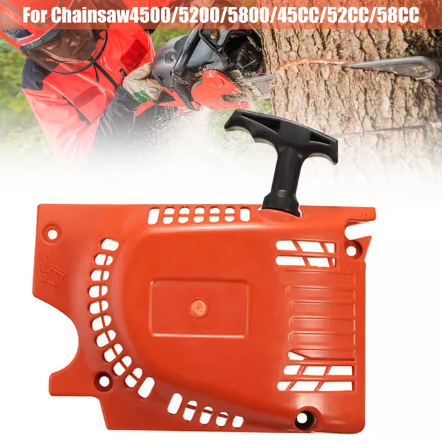 Pull Start Starter Recoil For Chinese Chainsaw 4500 5200 5800 45cc 52cc 58cc