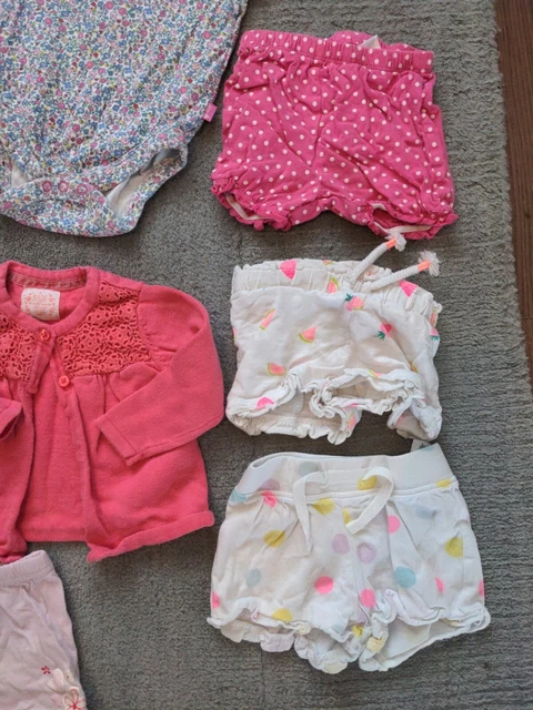Massive bundle baby girls 6-9 months clothes dress shorts spring/summer holiday 6