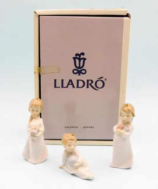 LLADRO Nativity Xmas Set - CHRISTMAS MORNING #5940 - Excellent With BOX 2
