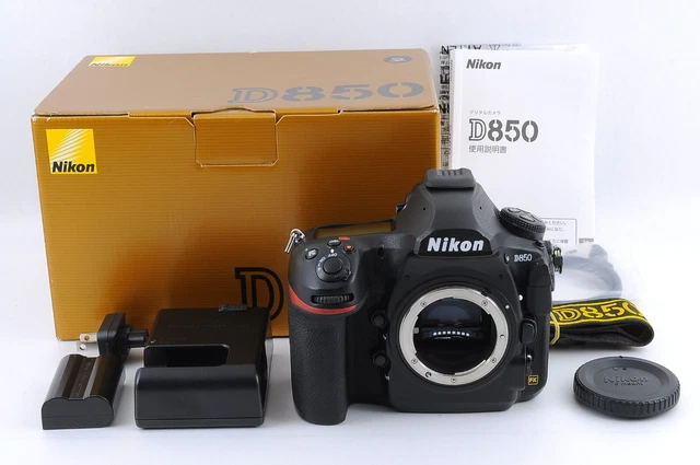 Nikon D850 Camera Body Shutter count 49461 [Near Mint] in Box from Japan #C0213