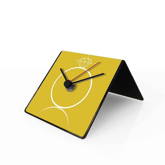 TABLE CLOCK PERPETUAL Calendar Grossman 10x10x10 Cm 39 11 PicClick UK