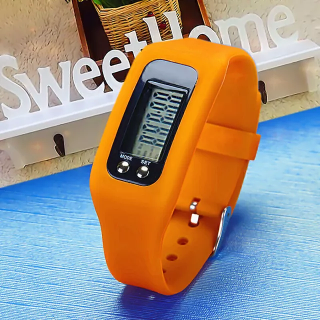 LCD Wrist Watch Pedometer Digital Sports Step Distance Calorie Counter Bracelet