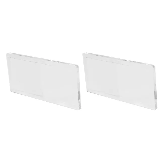 2X Schweißhelm Vergrößerungsglas Dioptrien 2,0 Außenmaß 107 mm x 50 mm für  H6A1