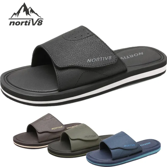 NORTIV 8 Men's Men's Slides Men Sandal Swimming/Beach Flip Flops Casual Shoes