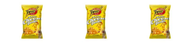 3 patatine Taffel NACHO CHEESE BALLS, 2,1 oz. (60 g.)