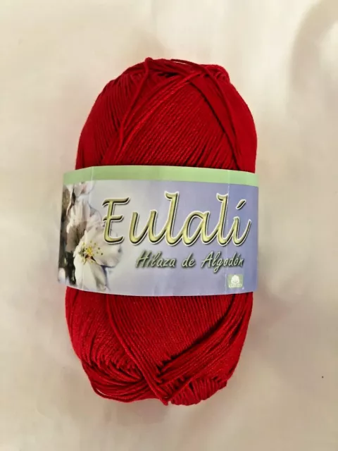 OMEGA EULALI hilaza Algodón-Hilo-3,52 oz/394 yardas 100gr/360 mts*¡NUEVOS COLORES! 2