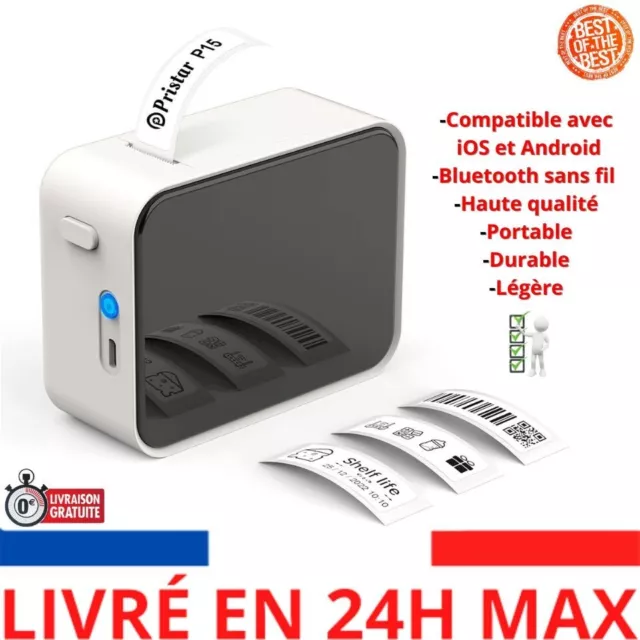 PHOMEMO D30 ÉTIQUETEUSE Bluetooth Mini Imprimante Etiquette portable  Autocollant EUR 54,90 - PicClick FR