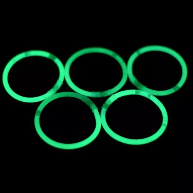 UP 500 Mixed Single Colour Glow Sticks Bracelets Party Glowsticks Glow In Dark A