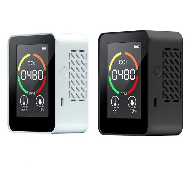 CO2 Meter Digital Temperature Humidity Sensor  Carbon Dioxide Tester
