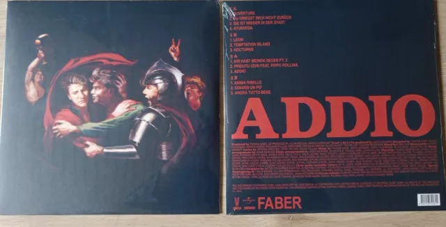 Faber: Addio Vinyl LP (NEU UND OVP)