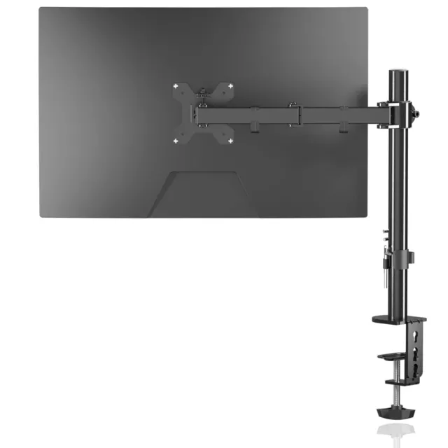 Single Monitor Arm Desk Mount for 13-27 inch LCD LED Screens Stand UK