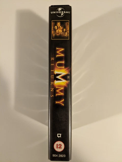 THE MUMMY RETURNS (VHS/SUR, 2001) Brendan Fraser Rachel Weisz Tested ...