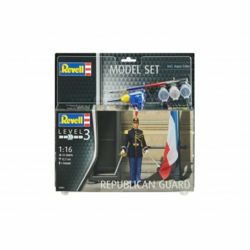 Revell 02803 Republican Guard Model Kit - 1:16 Scale Plastic Figure Model, 45 Pieces - View #3
