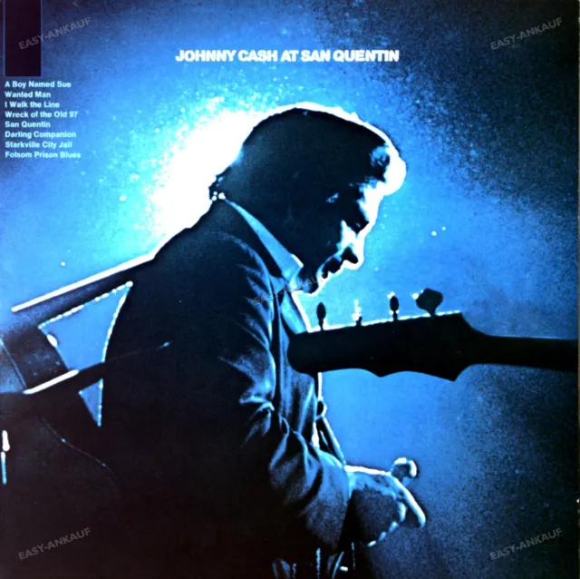 Johnny Cash - At San Quentin LP (VG/VG) .