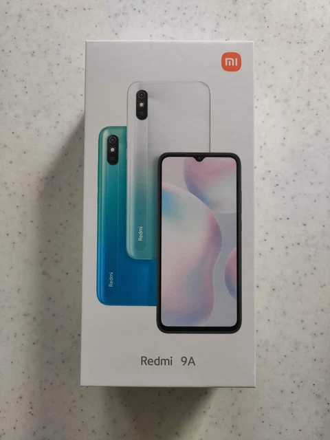Xiaomi Redmi 9A - 32Go - Bleu Glacial (Déverrouillé) (Double SIM)+ 2 coques 2