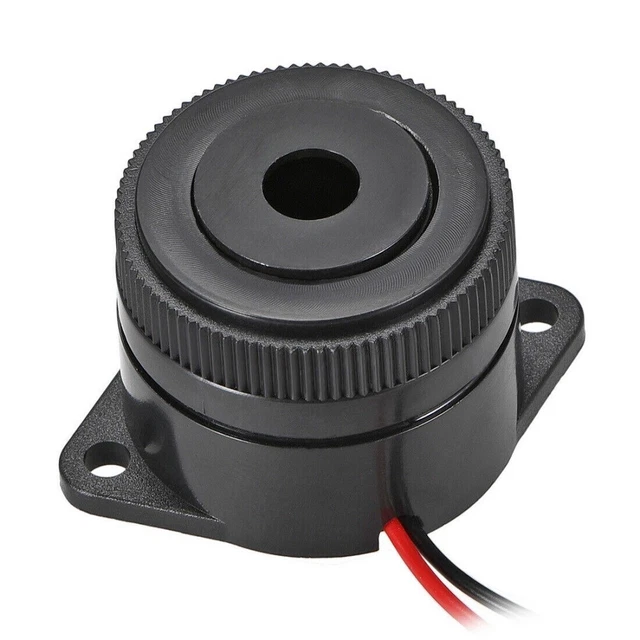 Actif Alarme Électronique Dc 12V DIY Pièces Remplacement Sondeur 1pcs Abdos