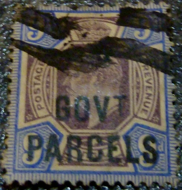 GB POSTAGE REVENUE Stamp Govt Parcels Sg077 9D Heavy Cancel FineUsed £19.99 PicClick UK