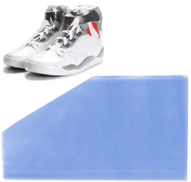 50Pcs Shoe Shrink Wrap Bags Sneaker Shrink Wraps PVC Heat Shrink Wrap Bags 10x17