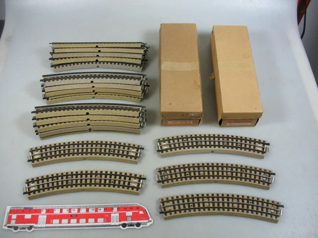Märklin H0 00 AC Défaut Konvolut E-Voies NON VÉRIFIÉ M-Rail 3600 800 #DI466-2