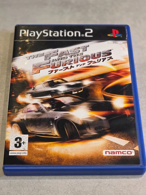 Jeu PS2 The Fast And The Furious - Version PAL Française Avec Notice, Bon état