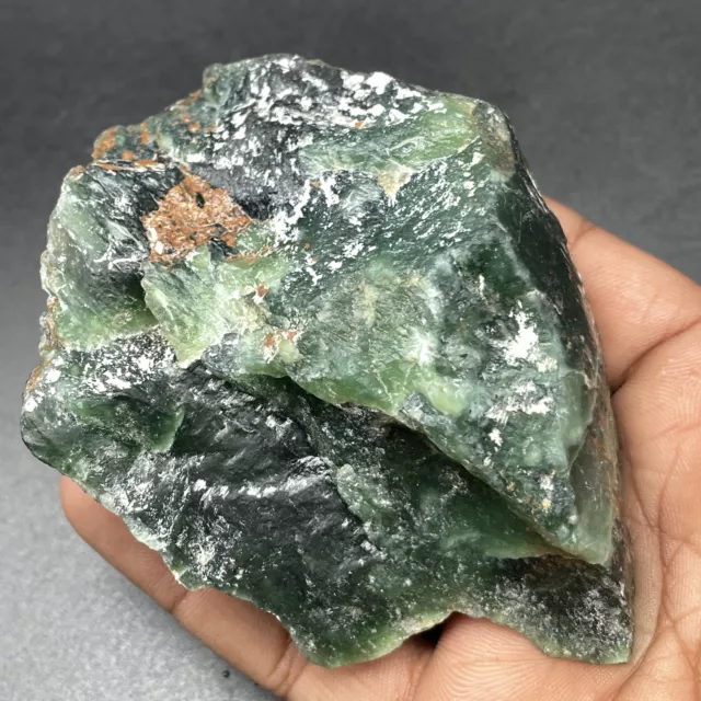 1140 Cts Natural Deep Green Serpentine Rough loose Gemstones