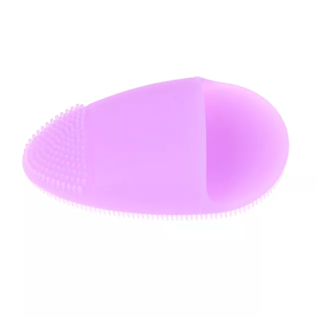 Facial Cleansing Silicone Brush Skin Blackhead Pore Cleaner Massager Scrub F-wf