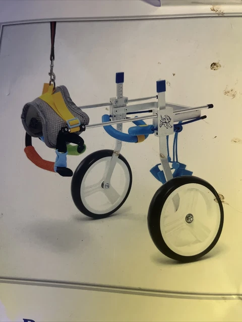 HiHydro 6 Types Cart Pet Wheelchair for Handicapped Hind Legs Extra Small