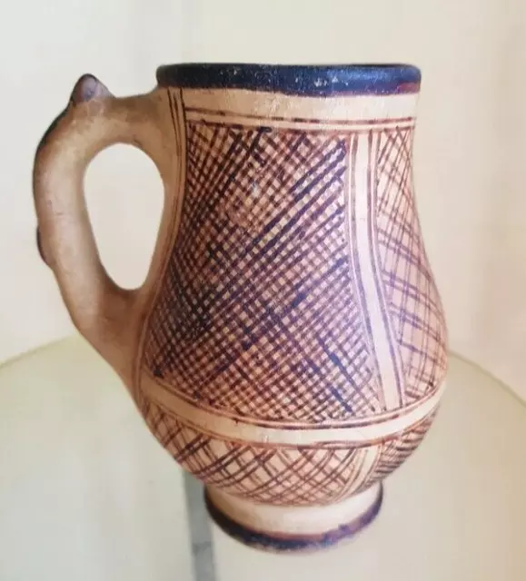 Vase à une anse berbère kabyle Terre cuite