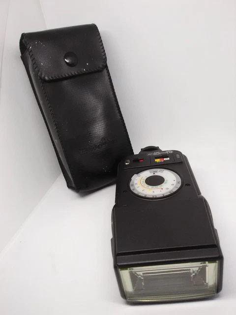 Konica Minolta Auto 132X Shoe Mount Flash with Case
