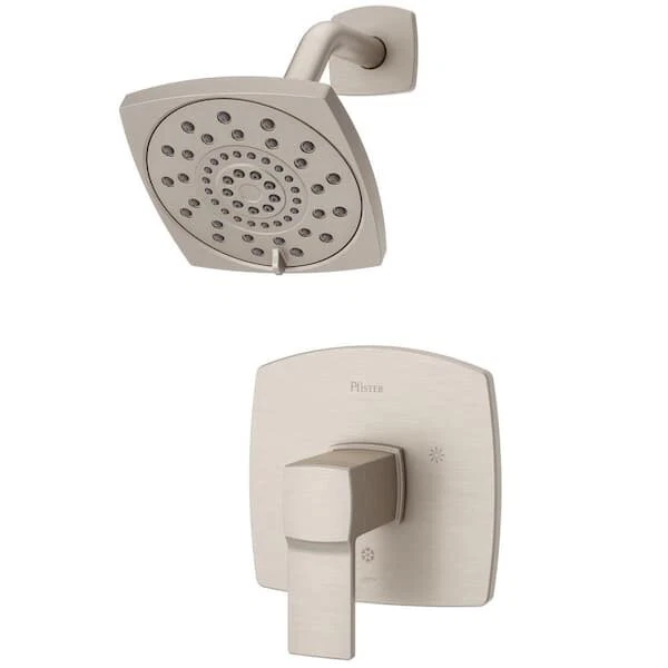 Pfister Deckard Shower Trim Package with Multi Function Shower Head LG89-7DAK