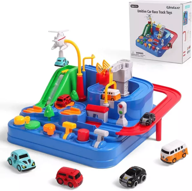 Autobahn Spielzeug Track Cars Spielzeug Auto-Abenteuerspielzeug Kinder Geschenk
