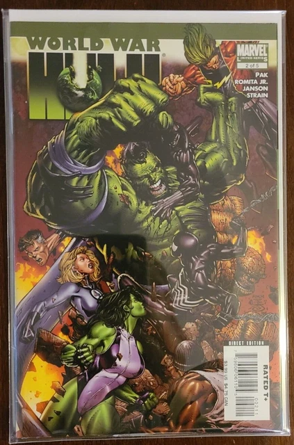 WORLD WAR HULK #2~September 2007~Marvel Comics~(PRESSED COMIC)